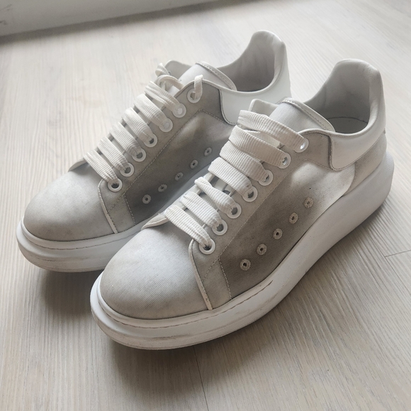 Alexander Mcqueen Mesh Men's Sneaker - Picture 1 of 16